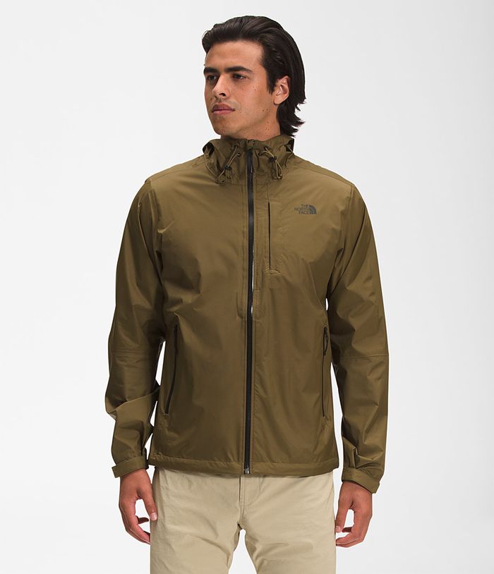 Chubasquero The North Face Hombre Verde Oliva Alta Vista 41829AMYQ